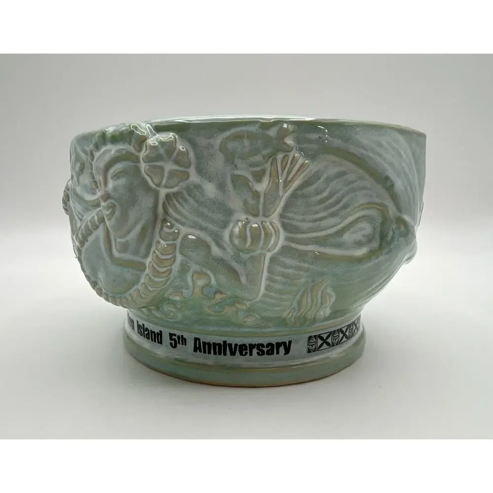 Tiki Farm Makalani Siren of the Sea Mermaid Bowl Designed by Brad Parker LE 2010